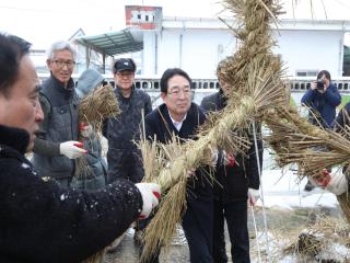 청산 교평 강줄당기기 행사(2025.02.12.) 사진